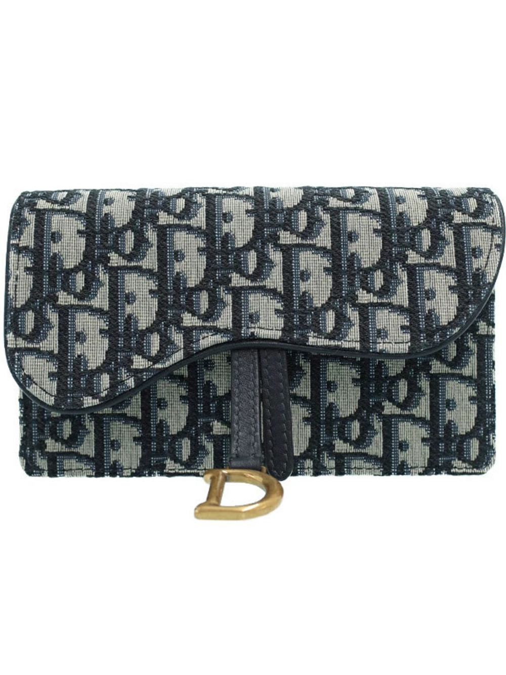 Christian Dior SADDLE Trotter Saddle Belt Pouch Clutch Waist
